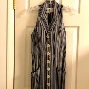 Retro Tailored Maxi Jumper Dress